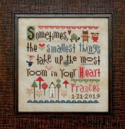 click here to view larger image of Smallest Things Sampler (chart)