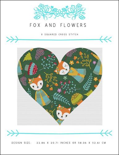 click here to view larger image of Fox and Flowers (chart)