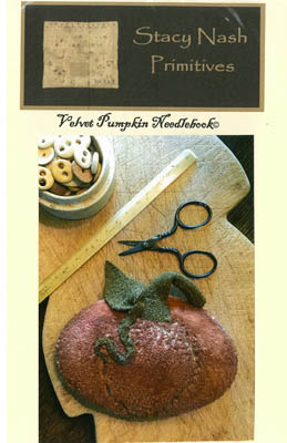 click here to view larger image of Velvet Pumpkin Needle Book (chart)