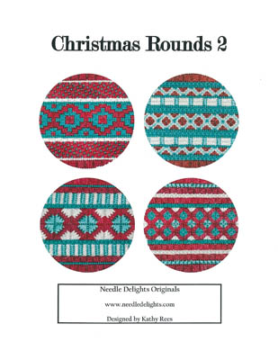 click here to view larger image of Christmas Rounds 2 (counted canvas chart)