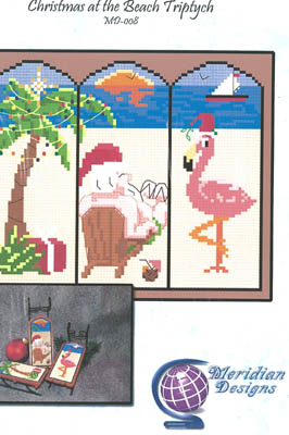 click here to view larger image of Christmas at the Beach Triptych (chart)