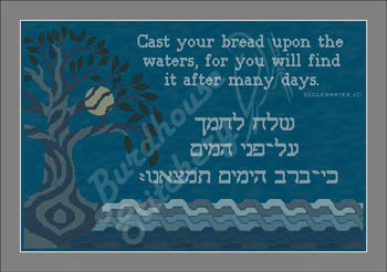 click here to view larger image of Cast Your Bread Upon the Waters (chart)