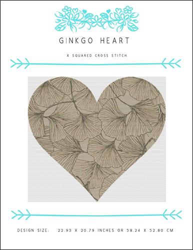 click here to view larger image of Ginkgo Heart (chart)