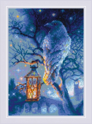 click here to view larger image of Wise Raven (counted cross stitch kit)