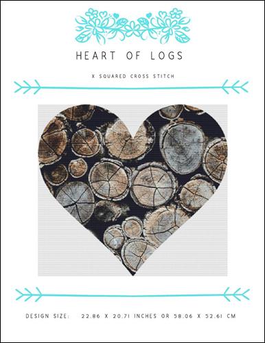 click here to view larger image of Heart of Logs (chart)