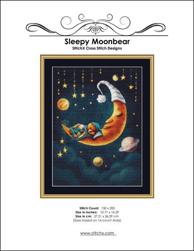 click here to view larger image of Sleepy Moonbear (chart)