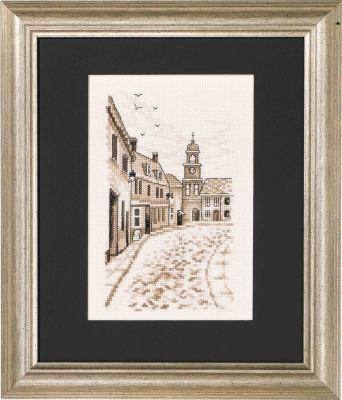 click here to view larger image of Village, The (counted cross stitch kit)