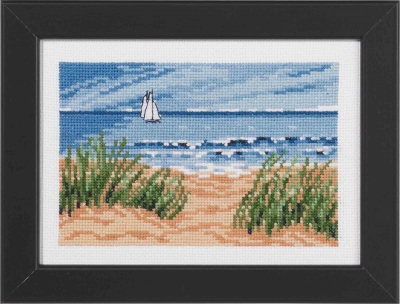 click here to view larger image of Boats (counted cross stitch kit)
