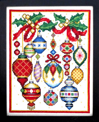 click here to view larger image of Christmas Ornaments (chart)