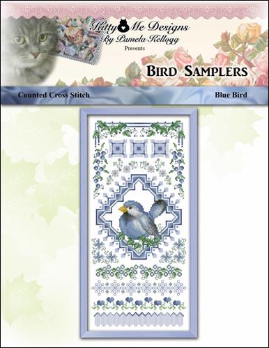click here to view larger image of Bird Sampler - Blue Bird (chart)
