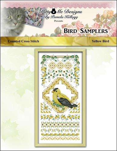 click here to view larger image of Bird Sampler - Yellow Bird (chart)