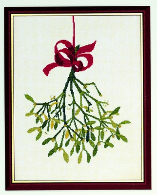 click here to view larger image of Mistletoe (counted cross stitch kit)
