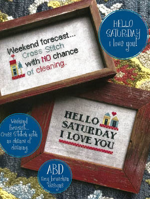 click here to view larger image of Hello Saturday (chart)