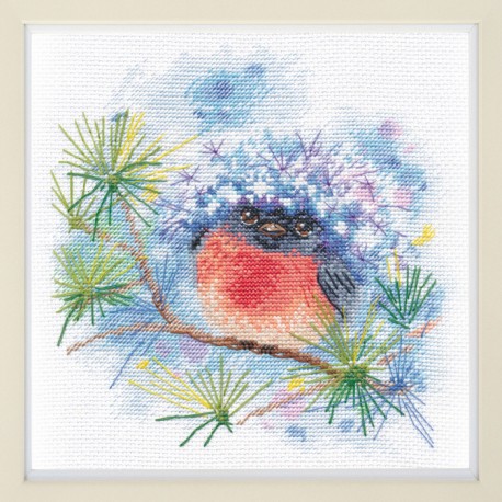 click here to view larger image of Bullfinch (counted cross stitch kit)