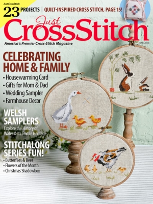 click here to view larger image of Just Cross Stitch 2020 May/June (magazines)