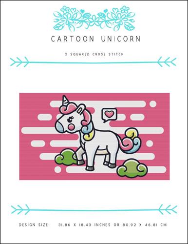 click here to view larger image of Cartoon Unicorn (chart)