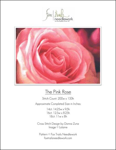 click here to view larger image of Pink Rose, The (chart)