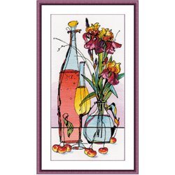 click here to view larger image of Glass Fantasy I (counted cross stitch kit)