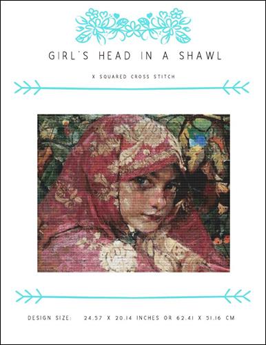 click here to view larger image of Girls Head in a Shawl (chart)