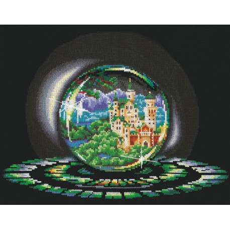 click here to view larger image of Spheres of Wishes - Summer Visions (counted cross stitch kit)