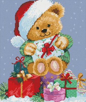 click here to view larger image of Christmas Teddy (chart)