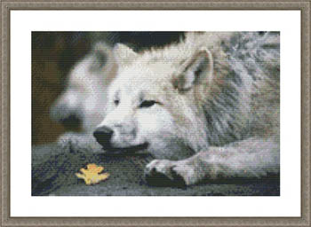 click here to view larger image of Lounging Wolf (chart)