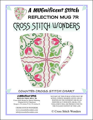 click here to view larger image of MUGnificent Stitch, A - Reflection Mug 7R (chart)
