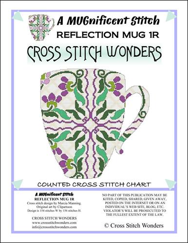 click here to view larger image of MUGnificent Stitch, A - Reflection Mug 1R (chart)