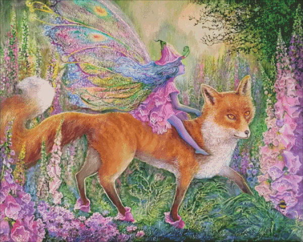 click here to view larger image of Foxglove Fairy (chart)