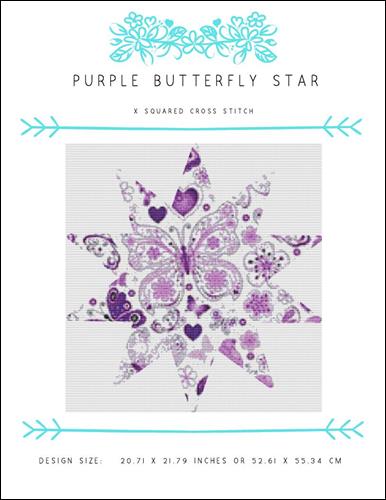 click here to view larger image of Purple Butterfly Star (chart)
