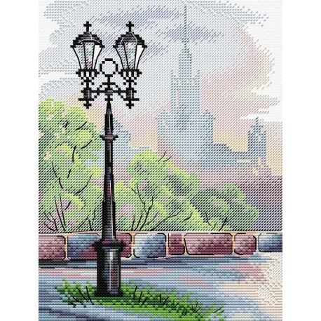 click here to view larger image of Moscow (counted cross stitch kit)