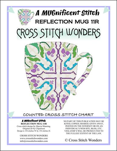 click here to view larger image of MUGnificent Stitch, A - Reflection Mug 11R (chart)