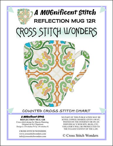 click here to view larger image of MUGnificent Stitch, A - Reflection Mug 12R  (chart)