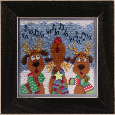 click here to view larger image of Reindeer Chorus (2020) (counted cross stitch kit)