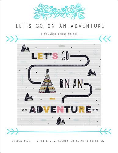 click here to view larger image of Lets go on an Adventure (chart)