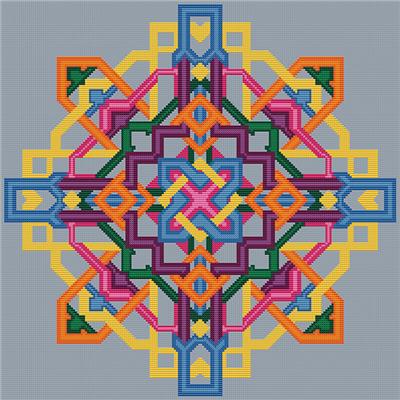 click here to view larger image of Woven Mandala (chart)