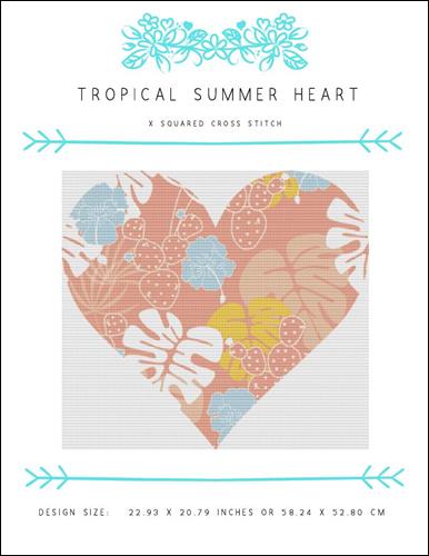 click here to view larger image of Tropical Summer Heart (chart)
