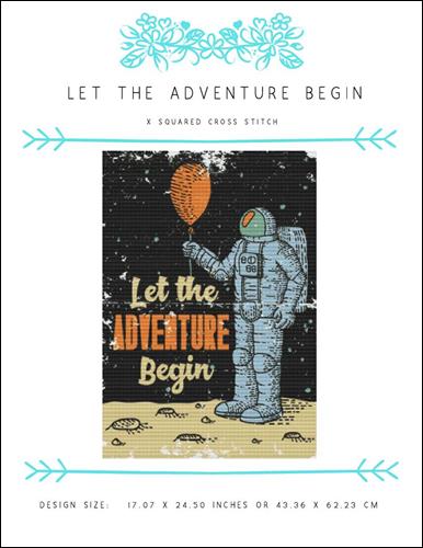 click here to view larger image of Let the Adventure Begin (chart)