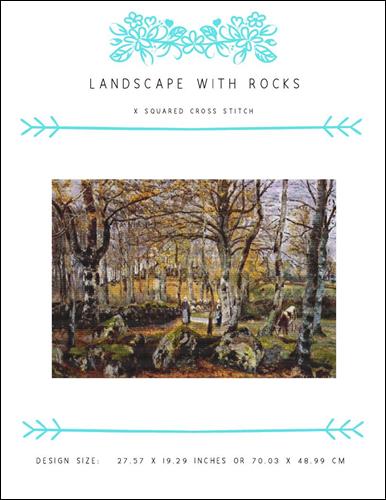 click here to view larger image of Landscape with Rocks  (chart)