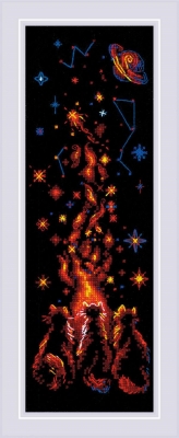 click here to view larger image of Night Magic (counted cross stitch kit)
