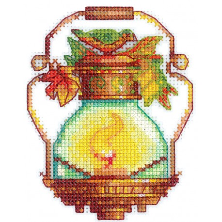 click here to view larger image of Lights - Bird (counted cross stitch kit)