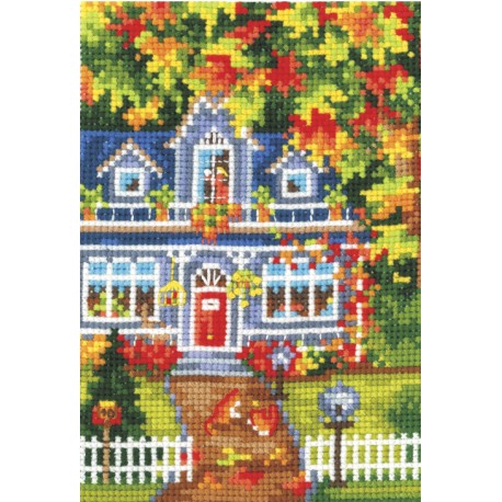 click here to view larger image of Seasons - Autumn (counted cross stitch kit)