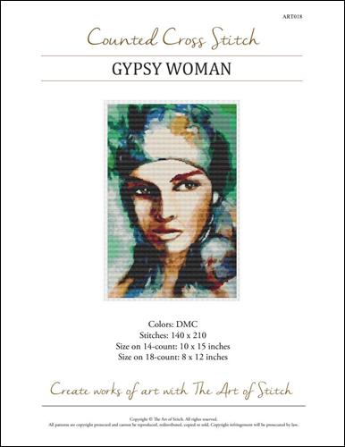 click here to view larger image of Gypsy Woman (chart)