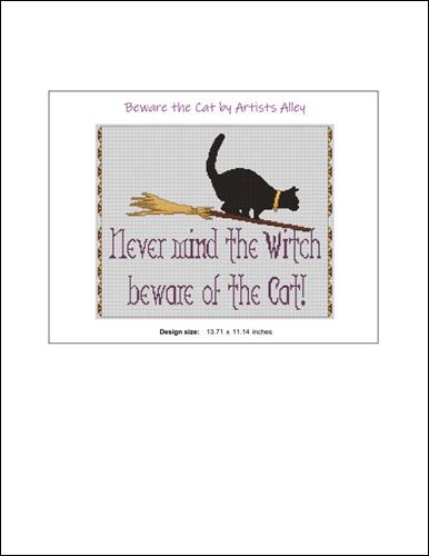 click here to view larger image of Beware the Cat (chart)