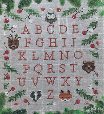 click here to view larger image of Woodland Sampler (chart)
