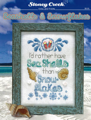 click here to view larger image of Seashells & Snowflakes (chart)