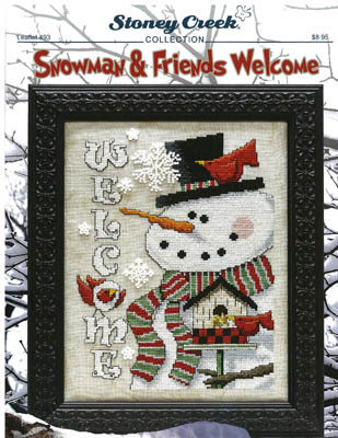 click here to view larger image of Snowman & Friends Welcome (chart)