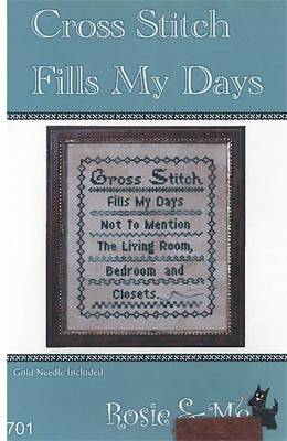 click here to view larger image of Cross Stitch Fills My Days (chart)