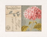 click here to view larger image of Hydrangea (counted cross stitch kit)