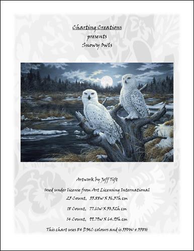 click here to view larger image of Snowy Owls (chart)